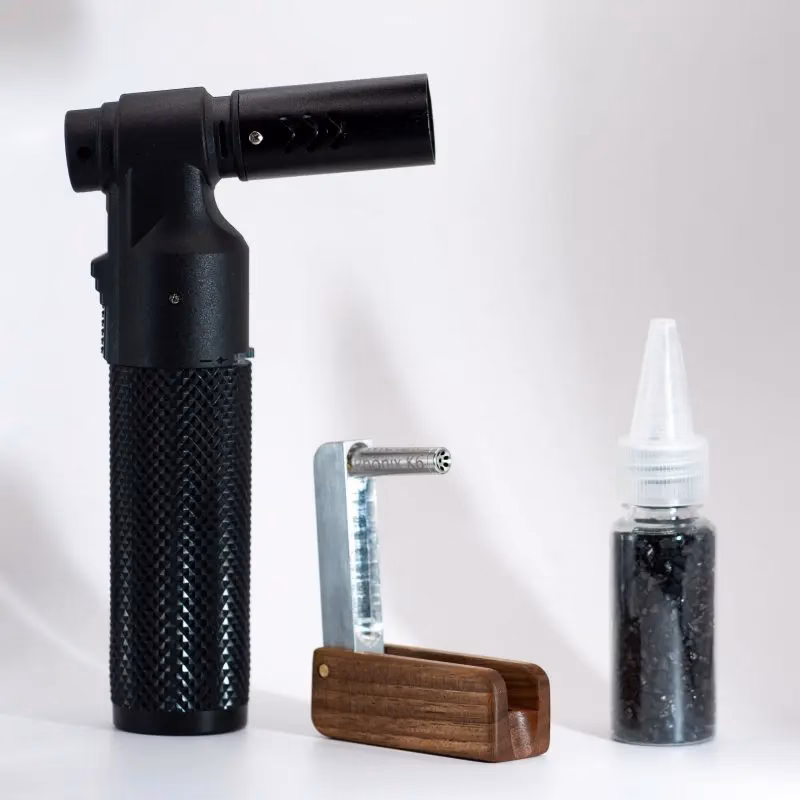 Phönix K6 6mm wiederverwendbarer Edelstahl Aktivkohlefilter Set - Nussbaum